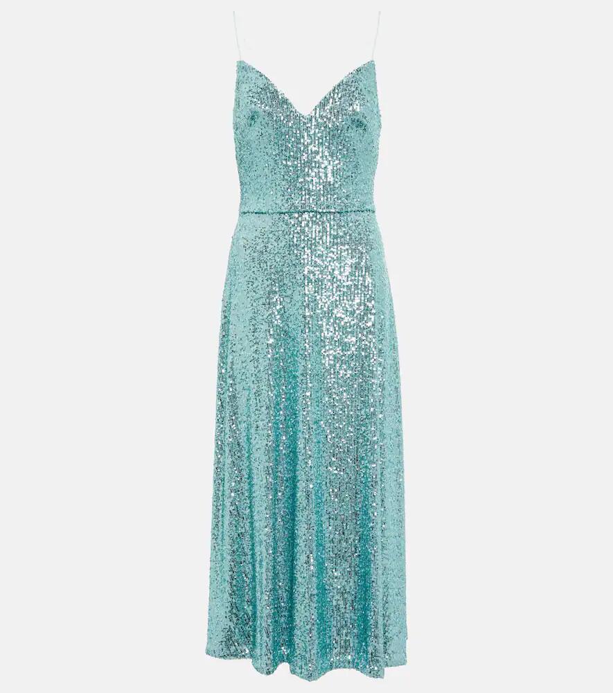 Monique Lhuillier Sequined midi dress Cover