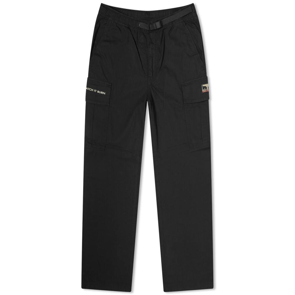 Napapijri Men's x Obey Fleece Pant in Black Cover