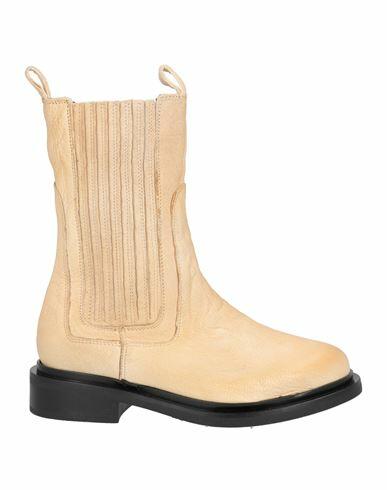 Paola Ferri Woman Ankle boots Beige Soft Leather Cover