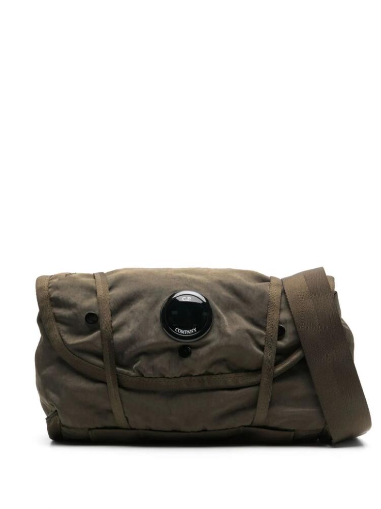 C.P. Company Lens-detail messenger bag - Green Cover