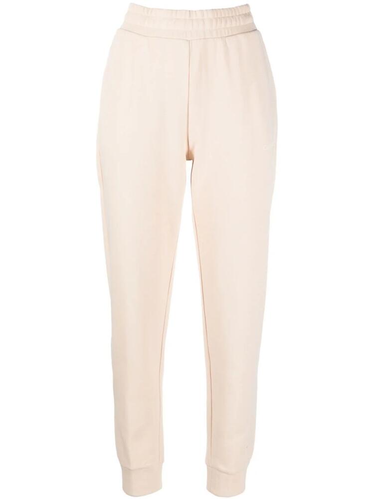 Calvin Klein logo-print track pants - Neutrals Cover