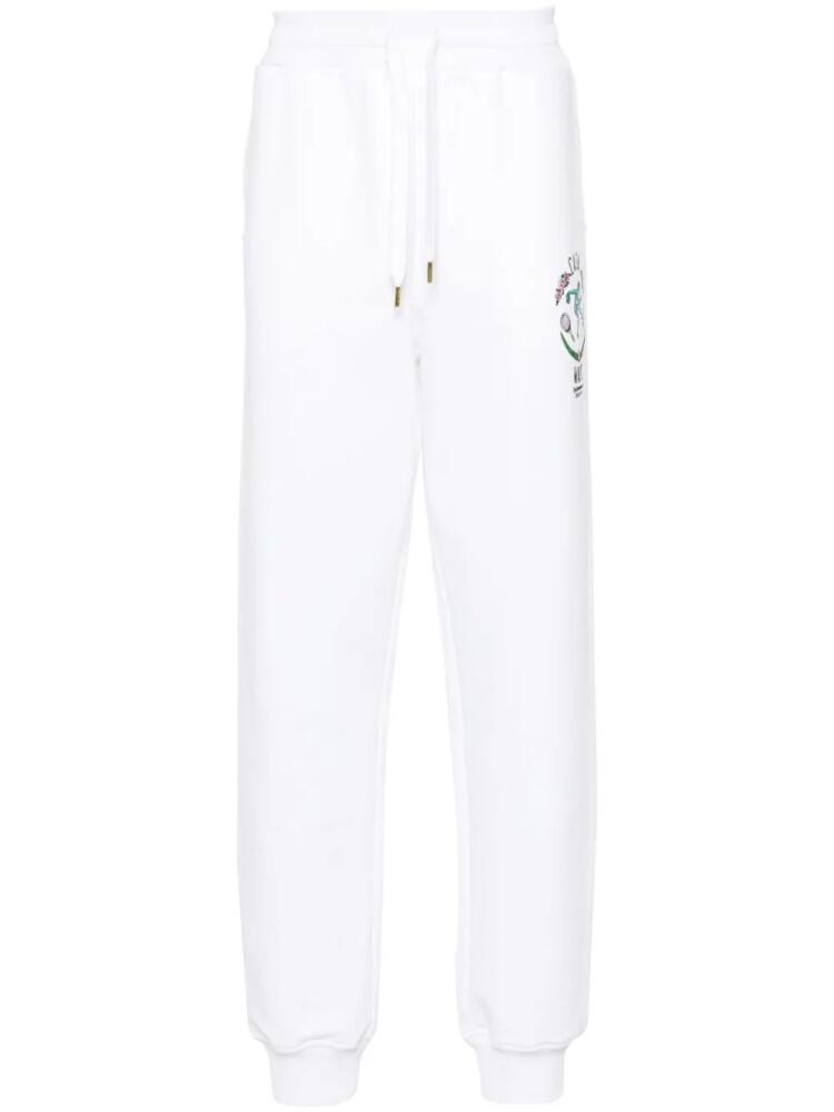 Casablanca Statue En Marbre track pants - White Cover