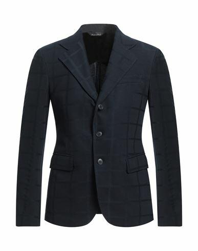 Brian Dales Man Blazer Midnight blue Cotton Cover