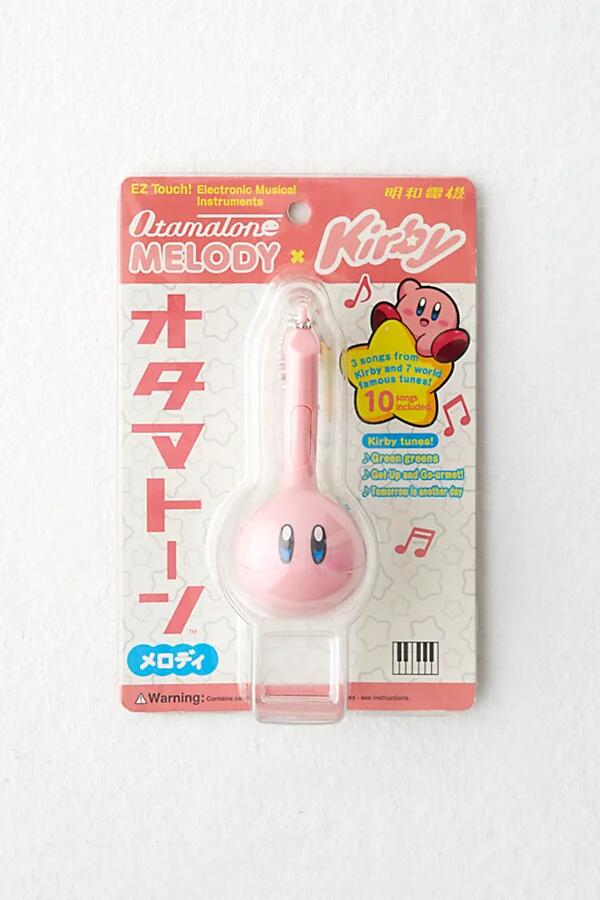 Otamatone Kirby Musical Keychain in Pink Cover