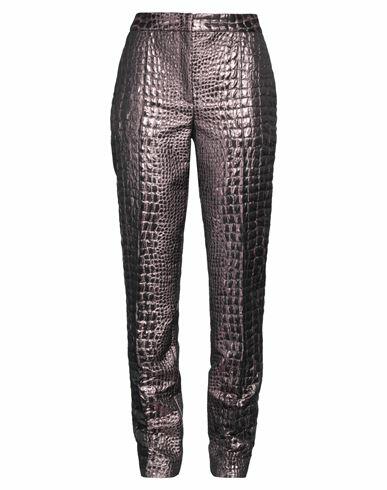 Alberta Ferretti Woman Pants Mauve Polyester, Acrylic, Virgin Wool, Metallic fiber Cover