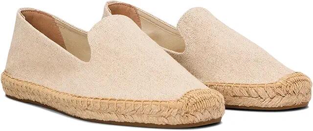 Soludos Smoking Slipper Espadrille (Natural Undyed) Men's Slip on Shoes Cover