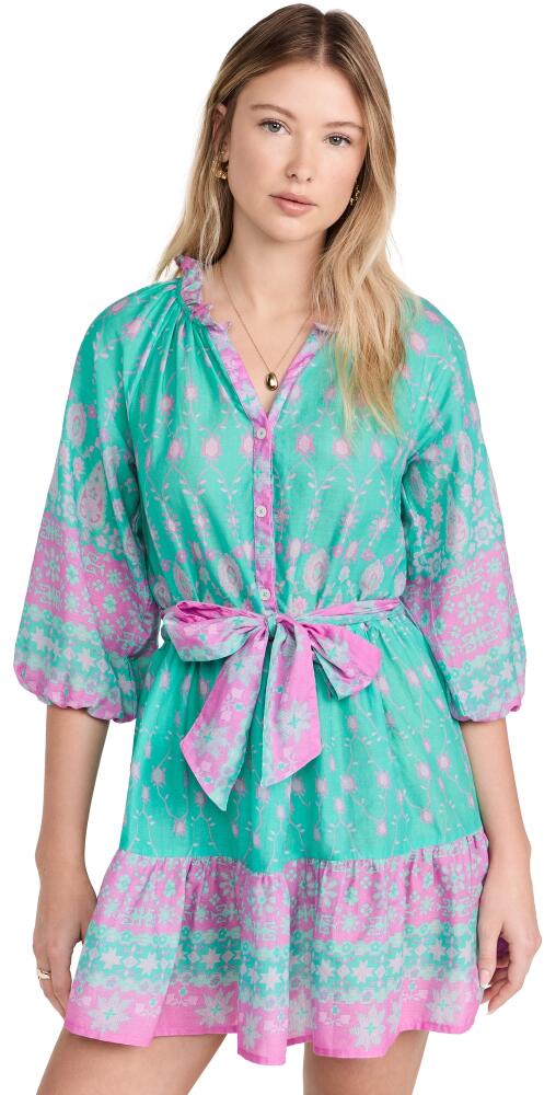 Shoshanna Michel Dress Mint/Pink Cover