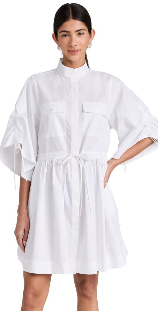 HEVRON Hannah Mini Dress White Cover