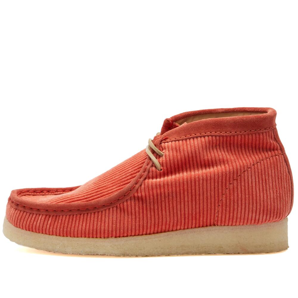 Clarks Originals Women's Mayde Wallabee Boot in Coral Cord Cover