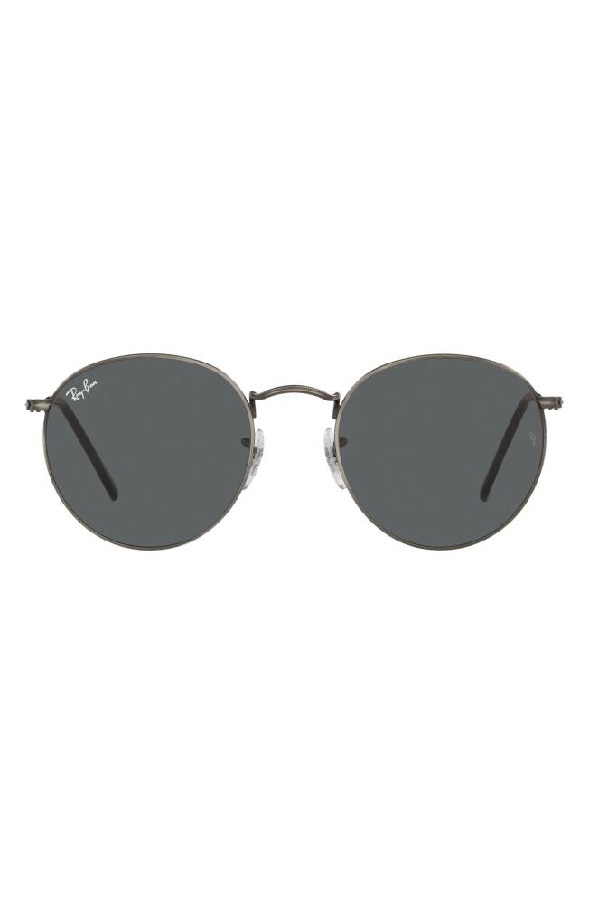 Ray-Ban Icons 53mm Retro Sunglasses in Antique Gunmetal/Dark Grey Cover