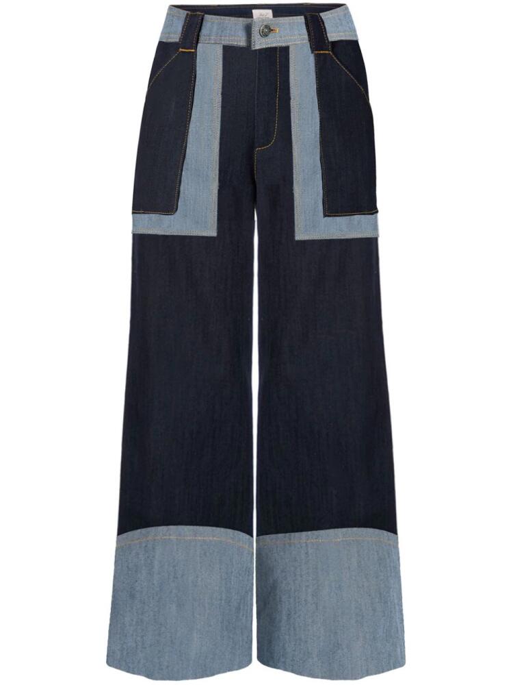 Cinq A Sept Sanam colour-blocked jeans - Blue Cover