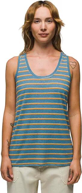 Prana Cozy Up Tank (High Tide Stripe) Women's Clothing Cover