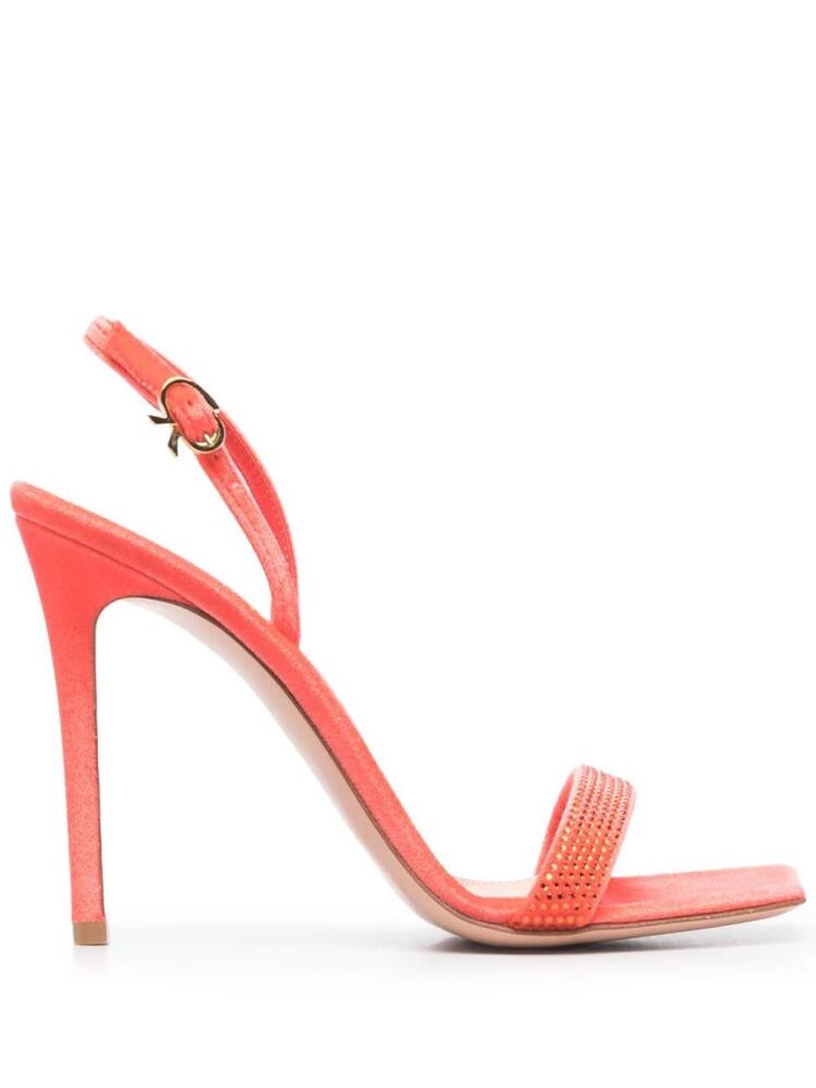 Gianvito Rossi Britney 105mm sandals - Orange Cover