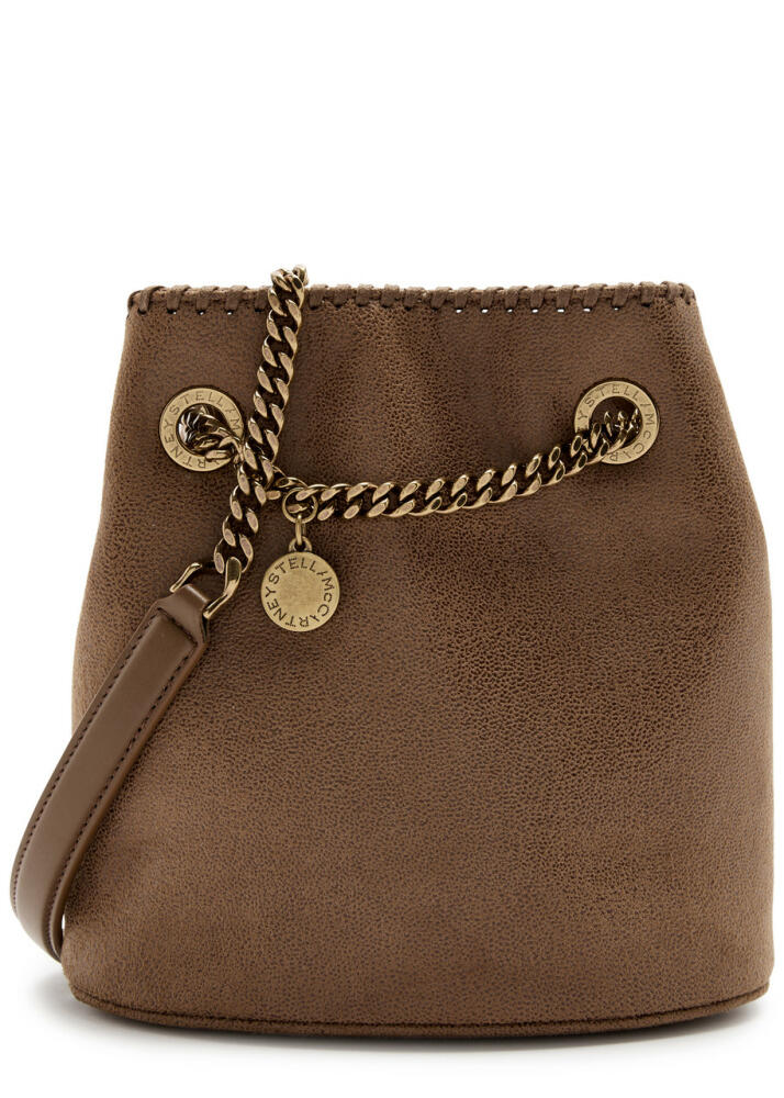 Stella Mccartney Fallabella Faux Suede Bucket bag - Tan Cover