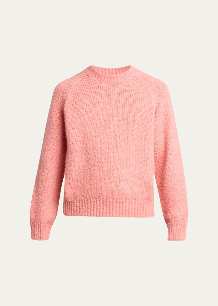 THE ROW Men's Bruno Lofty Brushed Cashmere Sweater Cover