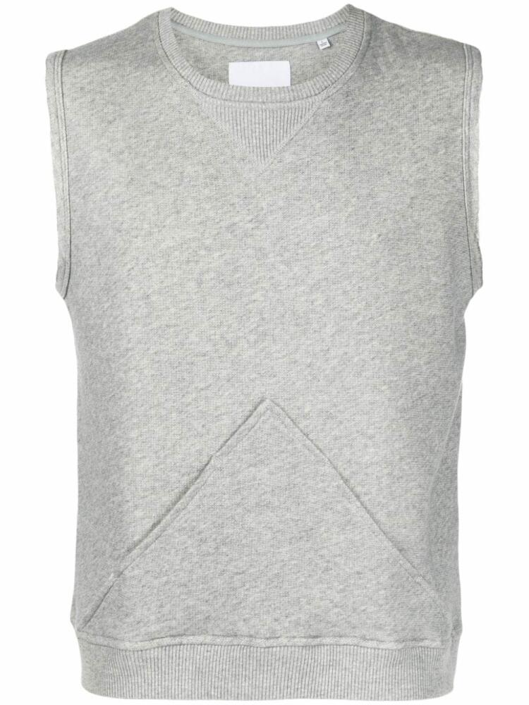 Private Stock The Gustavus sleeveless jumper - Grey Cover