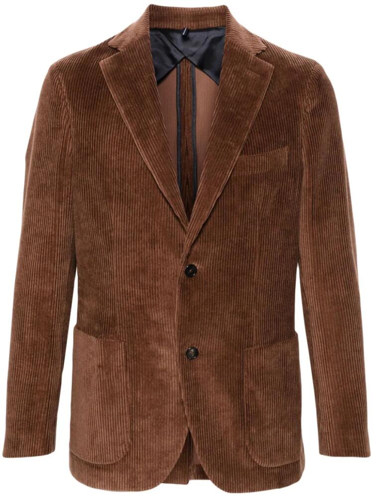 Incotex cotton blazer - Brown Cover