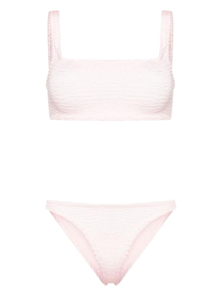 PARAMIDONNA Emily smock-design bikini set - Pink Cover