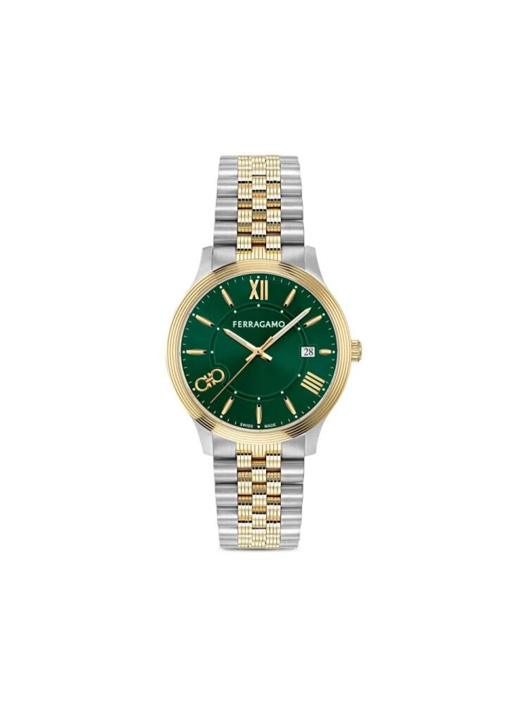 Ferragamo Duo 40mm - Green Cover