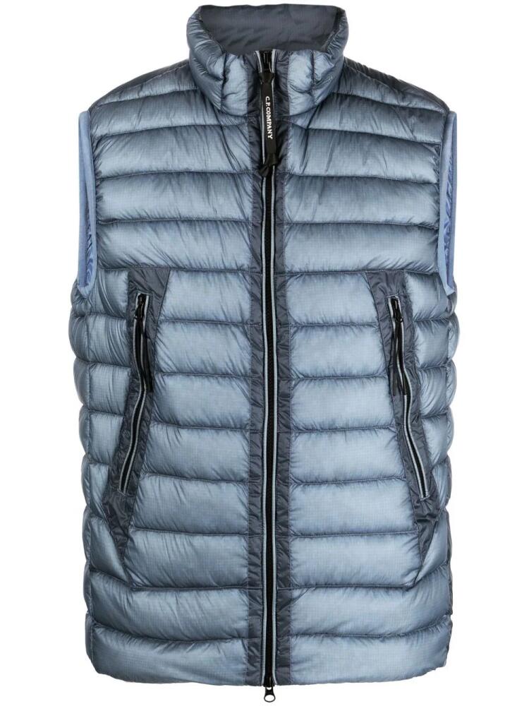 C.P. Company zip-fastening padded gilet - Blue Cover