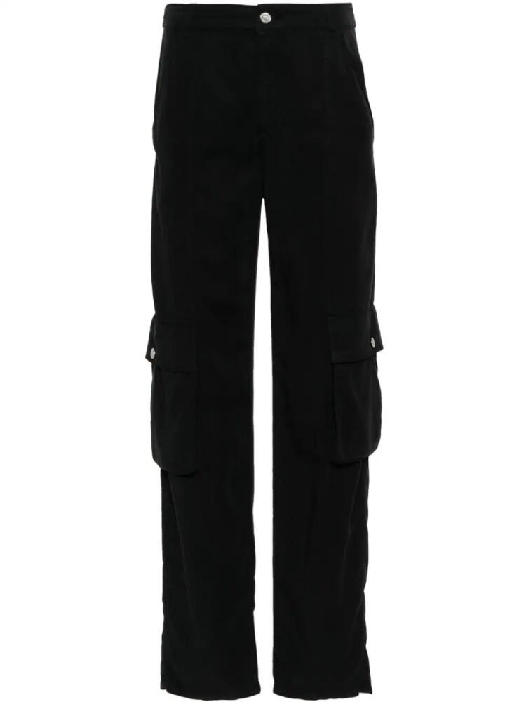 MOSCHINO JEANS straight-leg cargo trousers - Black Cover