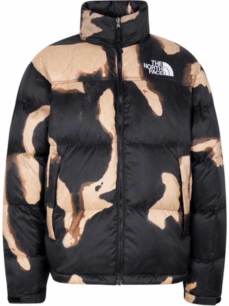 Supreme x The North Face Nuptse Bleached Denim Print jacket - Brown Cover