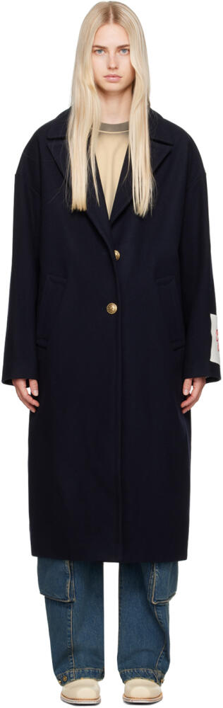 Golden Goose Black Cocoon Coat Cover