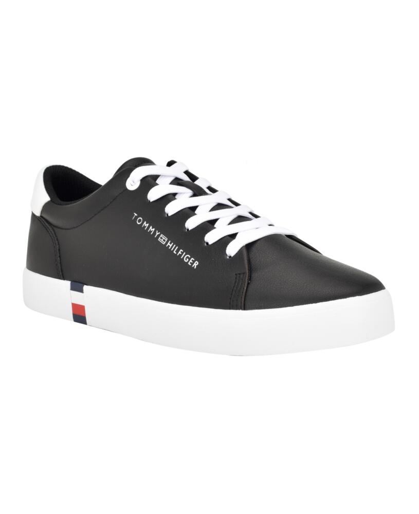 Tommy Hilfiger Men's Ramoso Low Top Fashion Sneakers - Black Cover