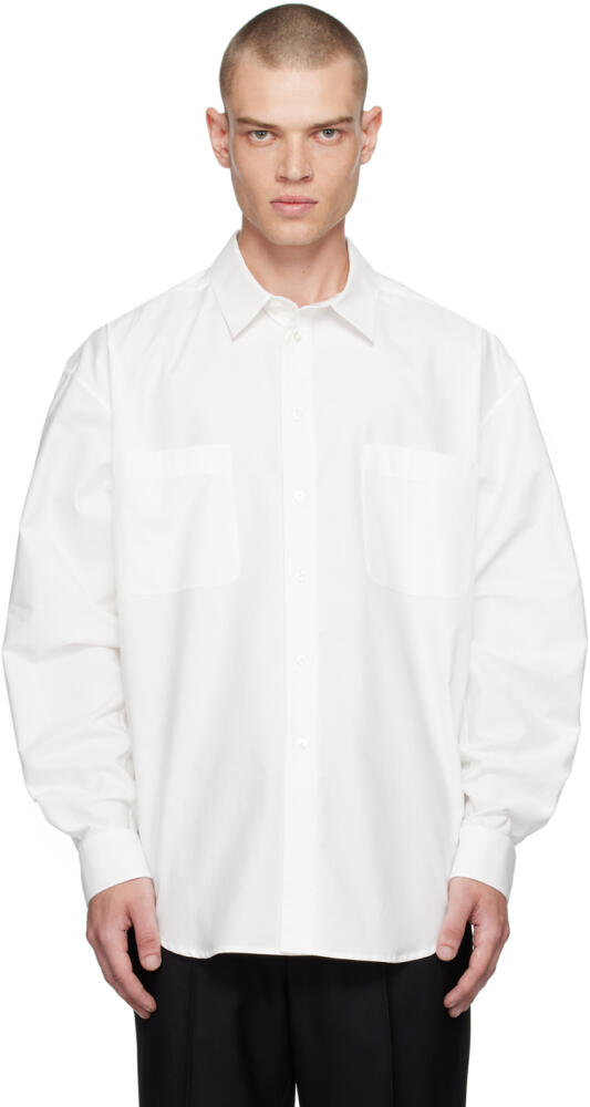 The Row Off-White Este Shirt Cover