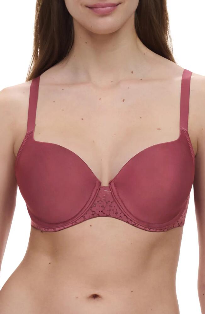 Chantelle Lingerie Norah Sweetheart Underwire T-Shirt Bra in Sepia Cover