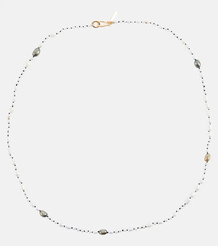 Sophie Buhai Mermaid necklace with freshwater pearls and 18kt gold-plated silver beads Cover