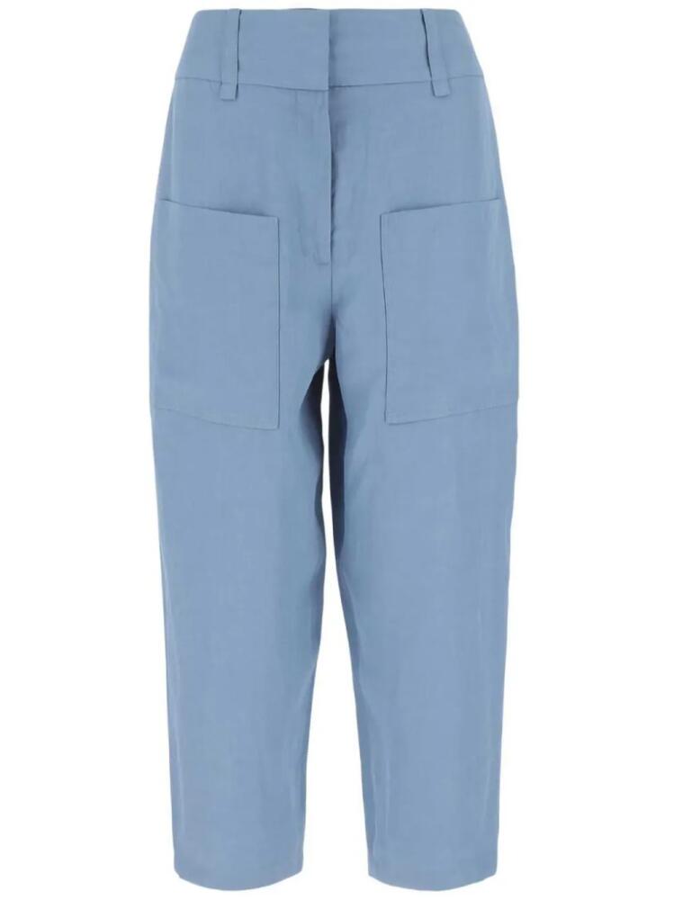 Stella McCartney cropped tapered trousers - Blue Cover