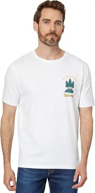 Timberland The Rising Sun Graphic Tee (White) Men's T Shirt Cover