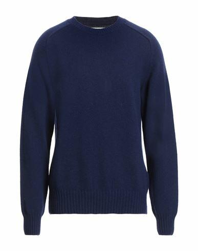 Gant Man Sweater Blue Wool, Polyamide Cover