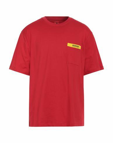 Ferrari Man T-shirt Red Cotton Cover