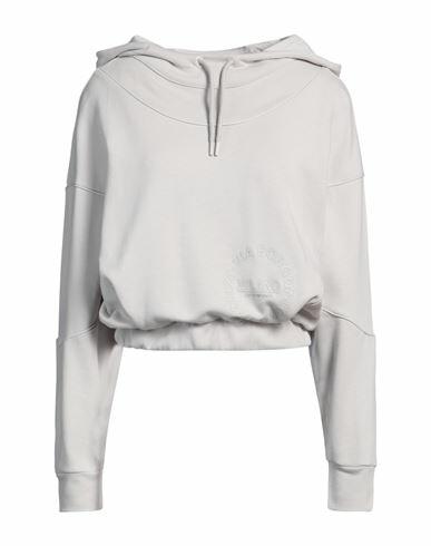 Emporio Armani Woman Sweatshirt Light grey Cotton Cover