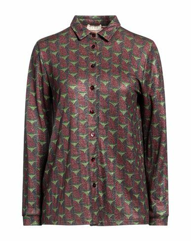 Siyu Woman Shirt Burgundy Viscose, Elastane Cover