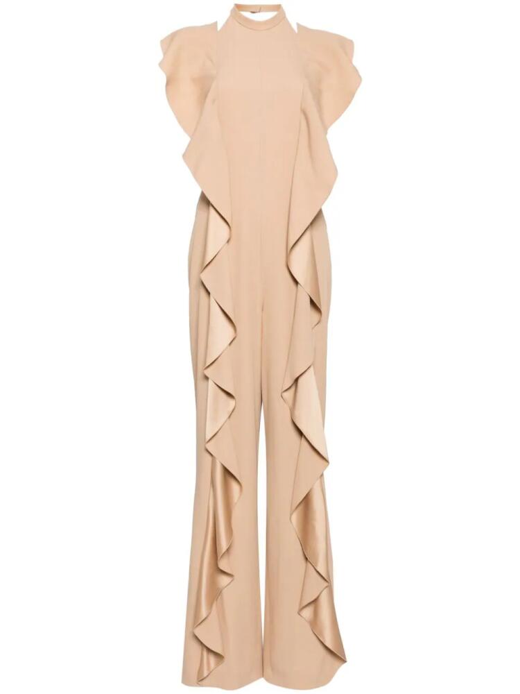 Alberta Ferretti drape jumpsuits - Neutrals Cover