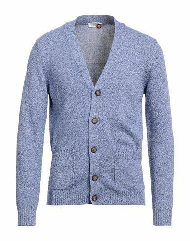 Heritage Man Cardigan Blue Cotton Cover