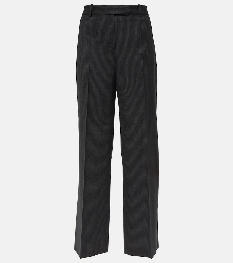 The Row Banew virgin wool wide-leg pants Cover