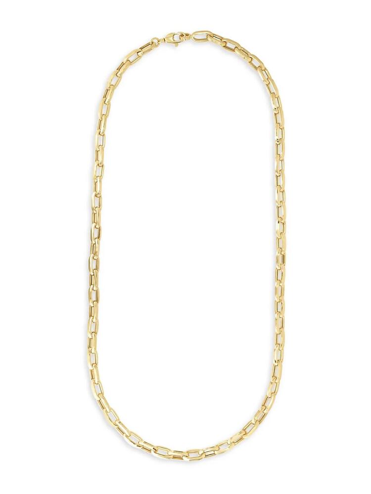 Saks Fifth Avenue Men's 14K Yellow Gold Paper Clip Necklace Cover