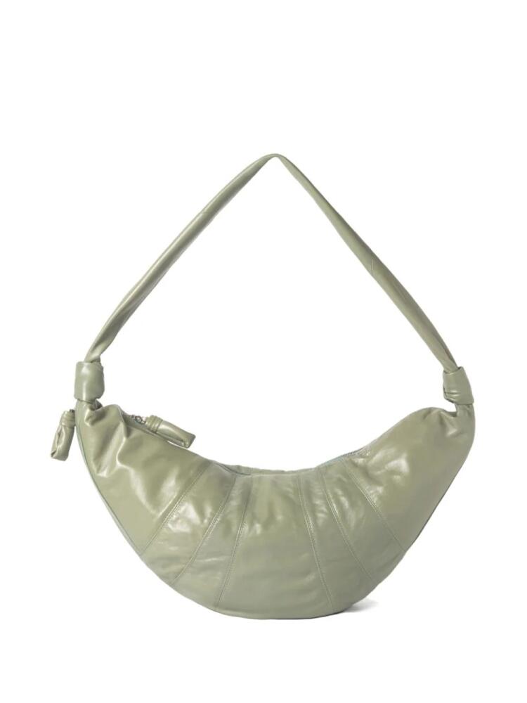 LEMAIRE large Croissant shoulder bag - Green Cover