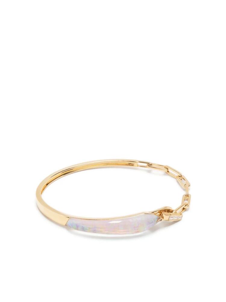 Stephen Webster 18kt yellow gold Slimline Shard opal diamond bracelet Cover