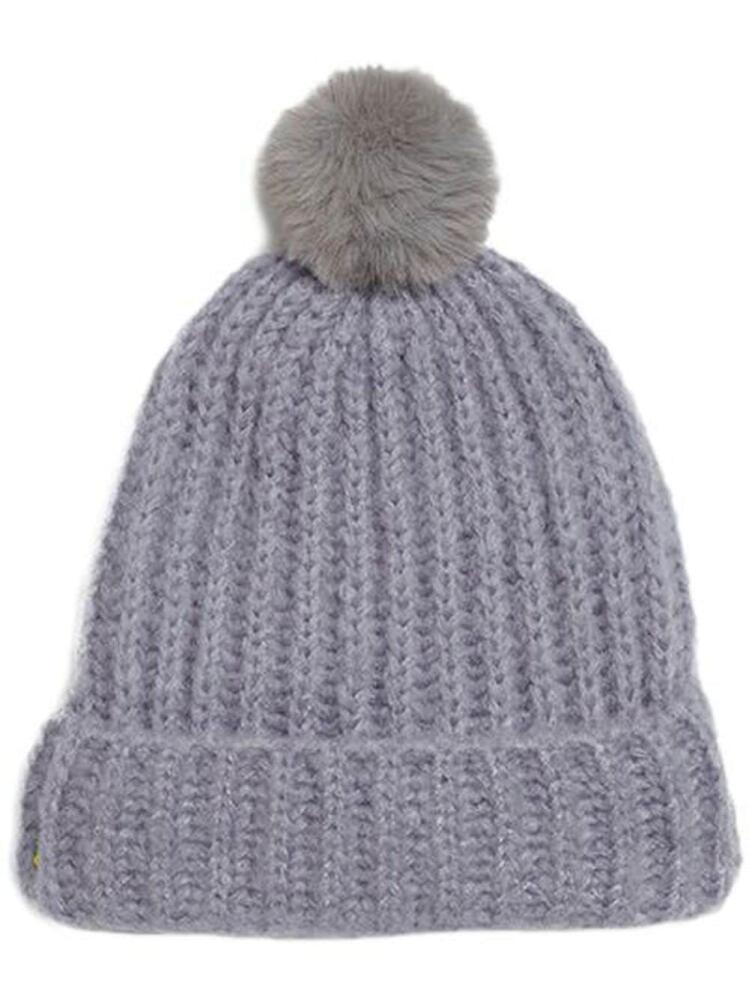 Apparis ribbed-knit turn-up brim beanie - Grey Cover