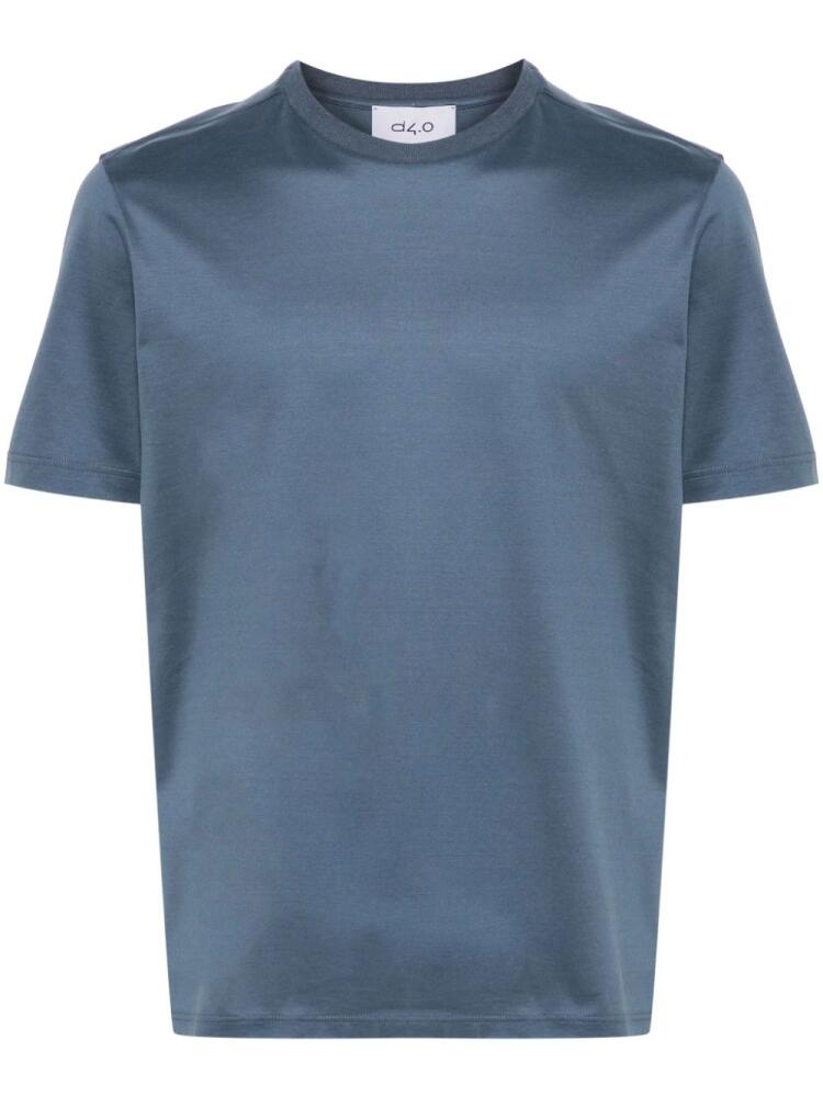 D4.0 cotton T-shirt - Blue Cover