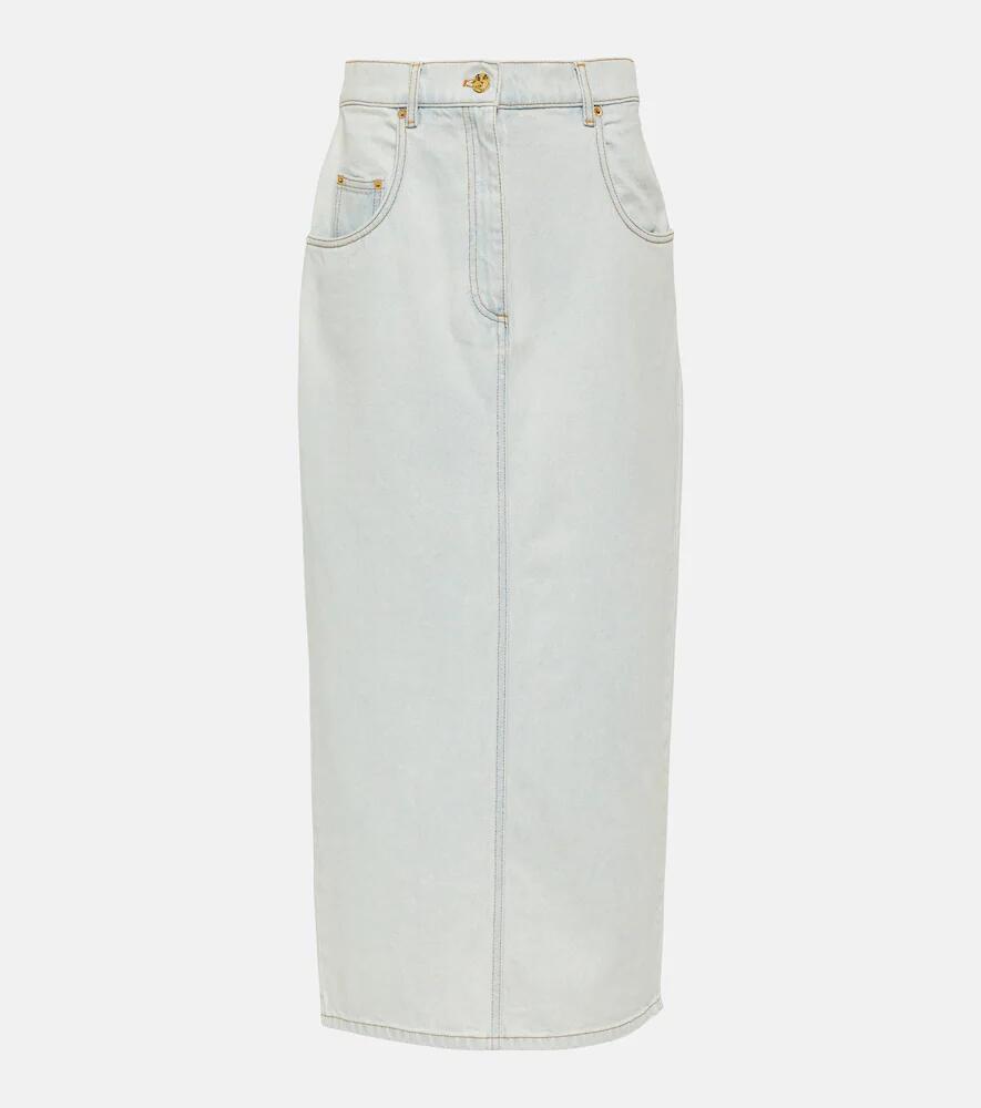 Nina Ricci Denim maxi skirt Cover