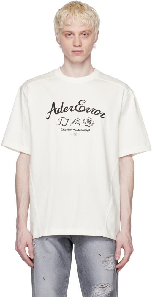 ADER error White Sollec T-Shirt Cover