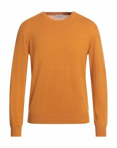 Altea Man Sweater Ocher Linen, Cotton Cover