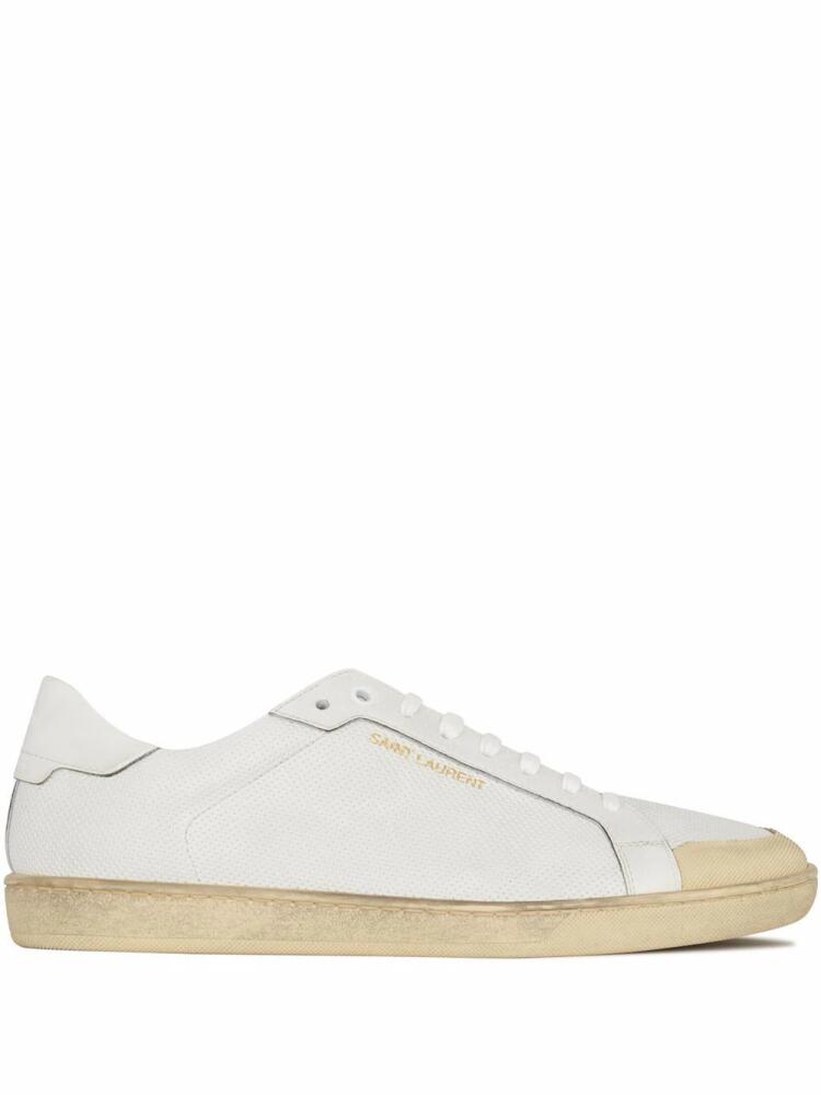 Saint Laurent Court Classic low-top sneakers - White Cover