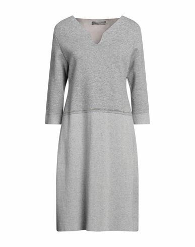 D. exterior Woman Mini dress Grey Polyamide, Viscose, Cashmere, Wool, Elastane Cover